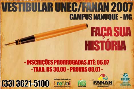 Processo Seletrivo FUNEC