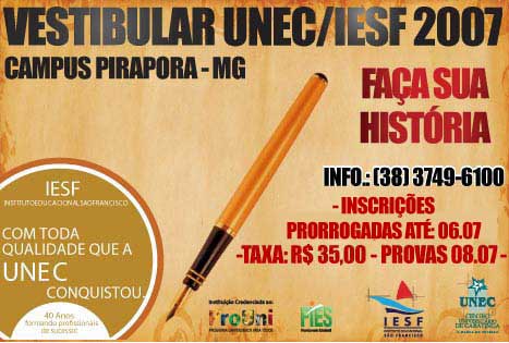 Processo Seletrivo FUNEC