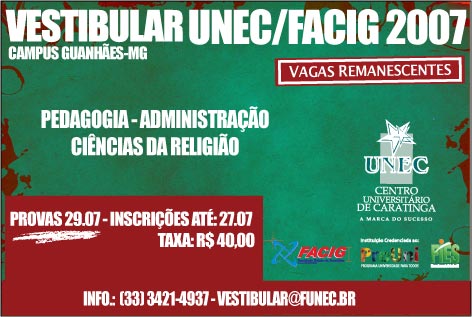 Processo Seletrivo FUNEC