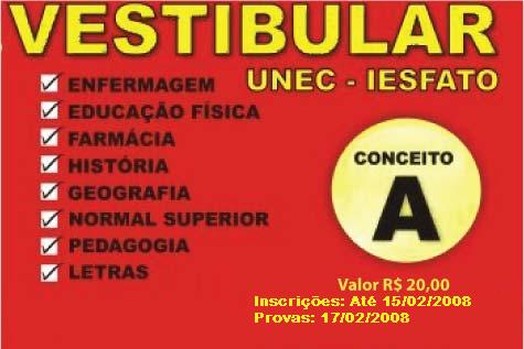 Processo Seletrivo FUNEC